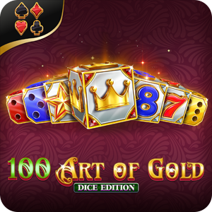 100 ART OF GOLD DICE EDITION